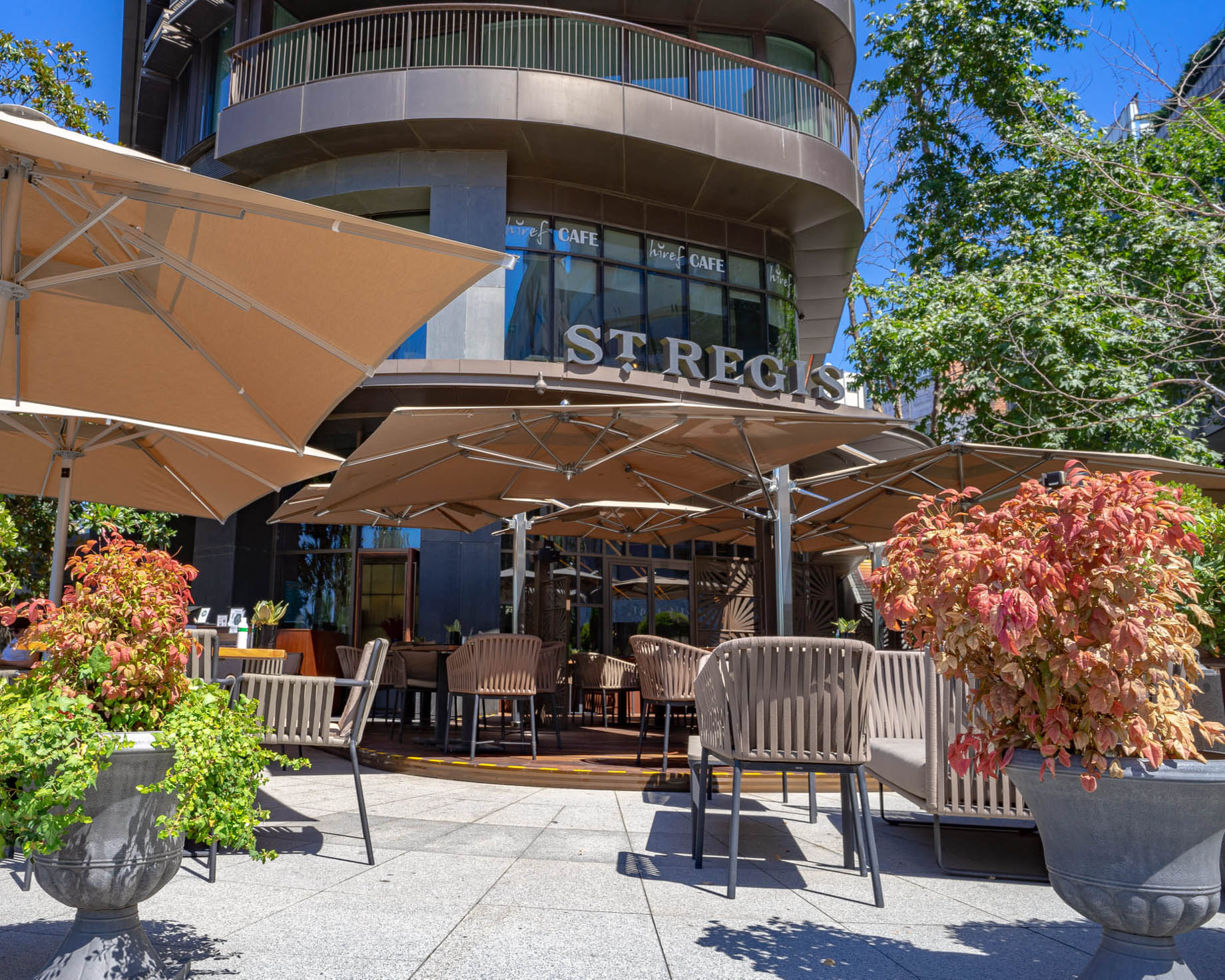 The St. Regis Istanbul Hotel - Istanbul, Turkey - St.Regis Brasserie Terrace