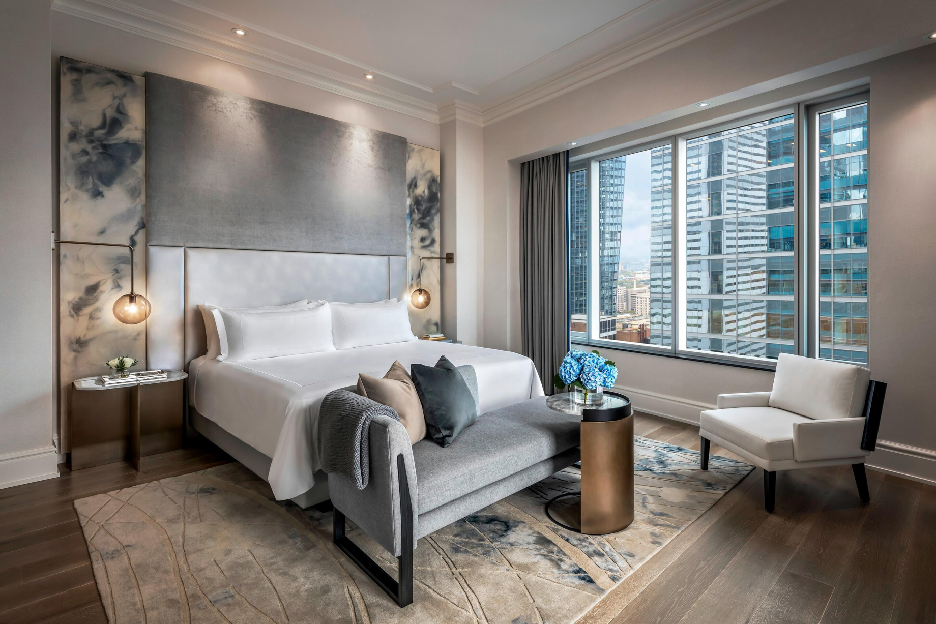 The St. Regis Toronto Hotel – Toronto, Ontario, Canada – Caroline Astor Suite Master Bedroom