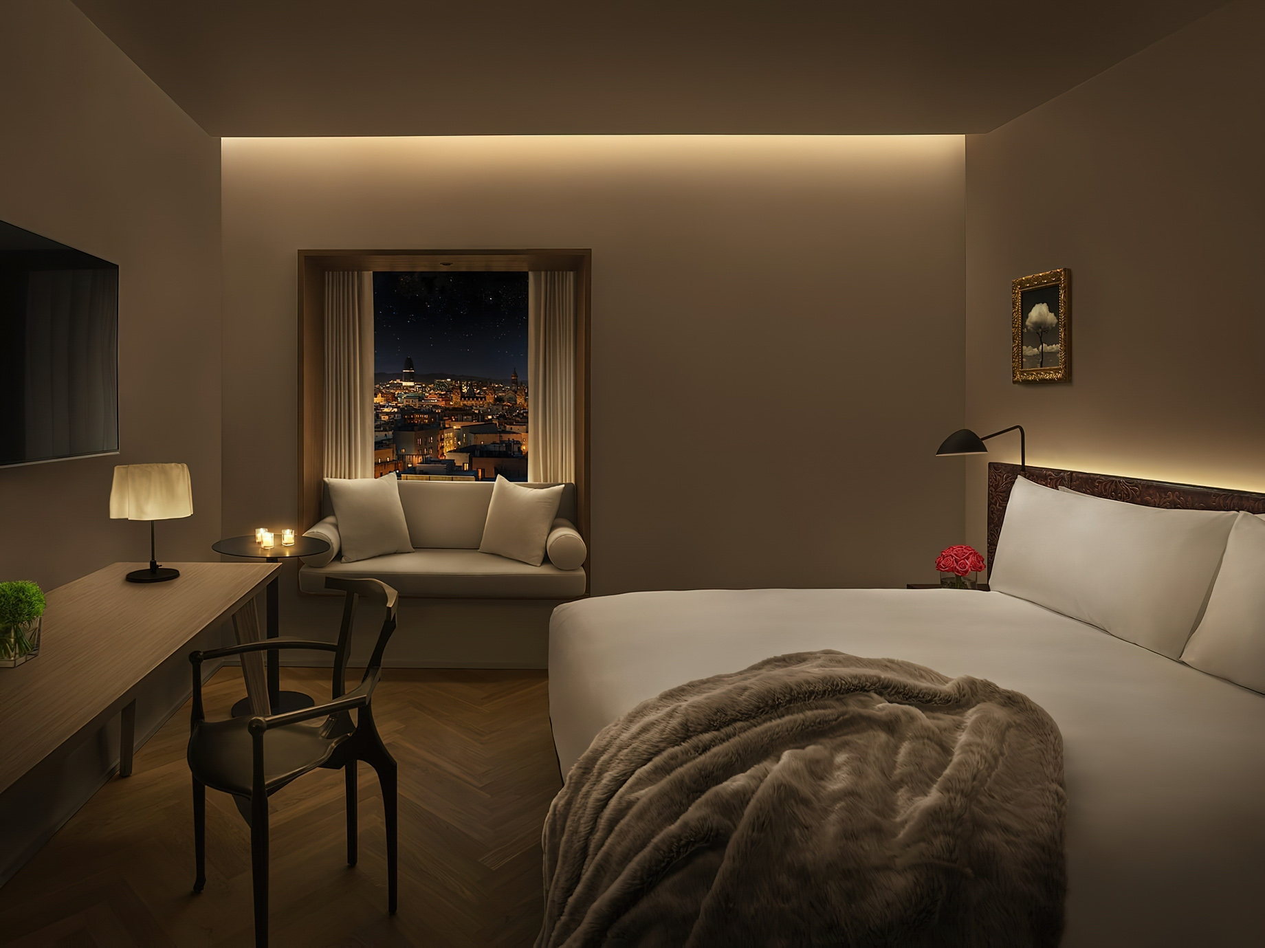 The Barcelona EDITION Hotel – Barcelona, Spain – Guest Bedroom