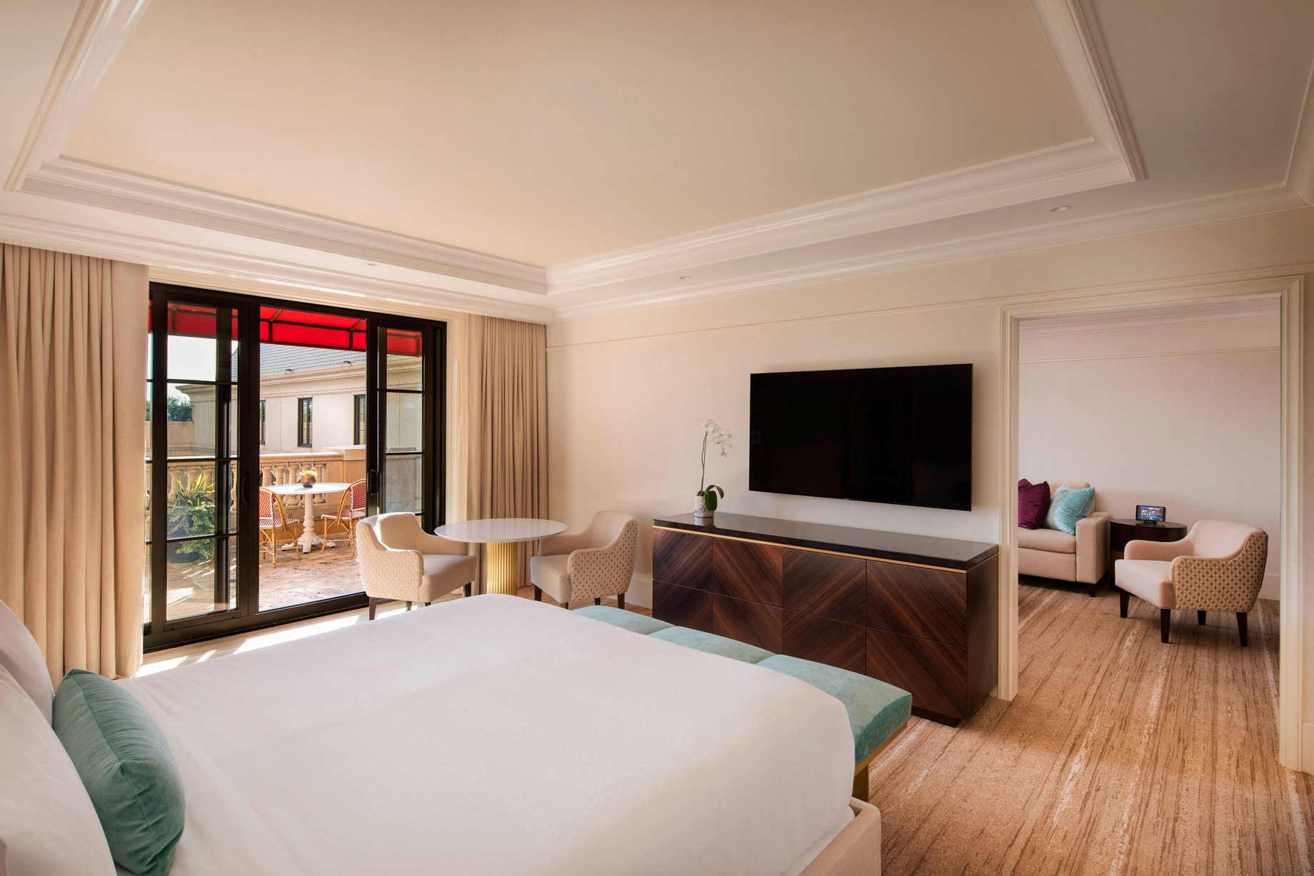 The St. Regis Atlanta Hotel – Atlanta, GA, USA – Caroline Astor Suite Bedroom