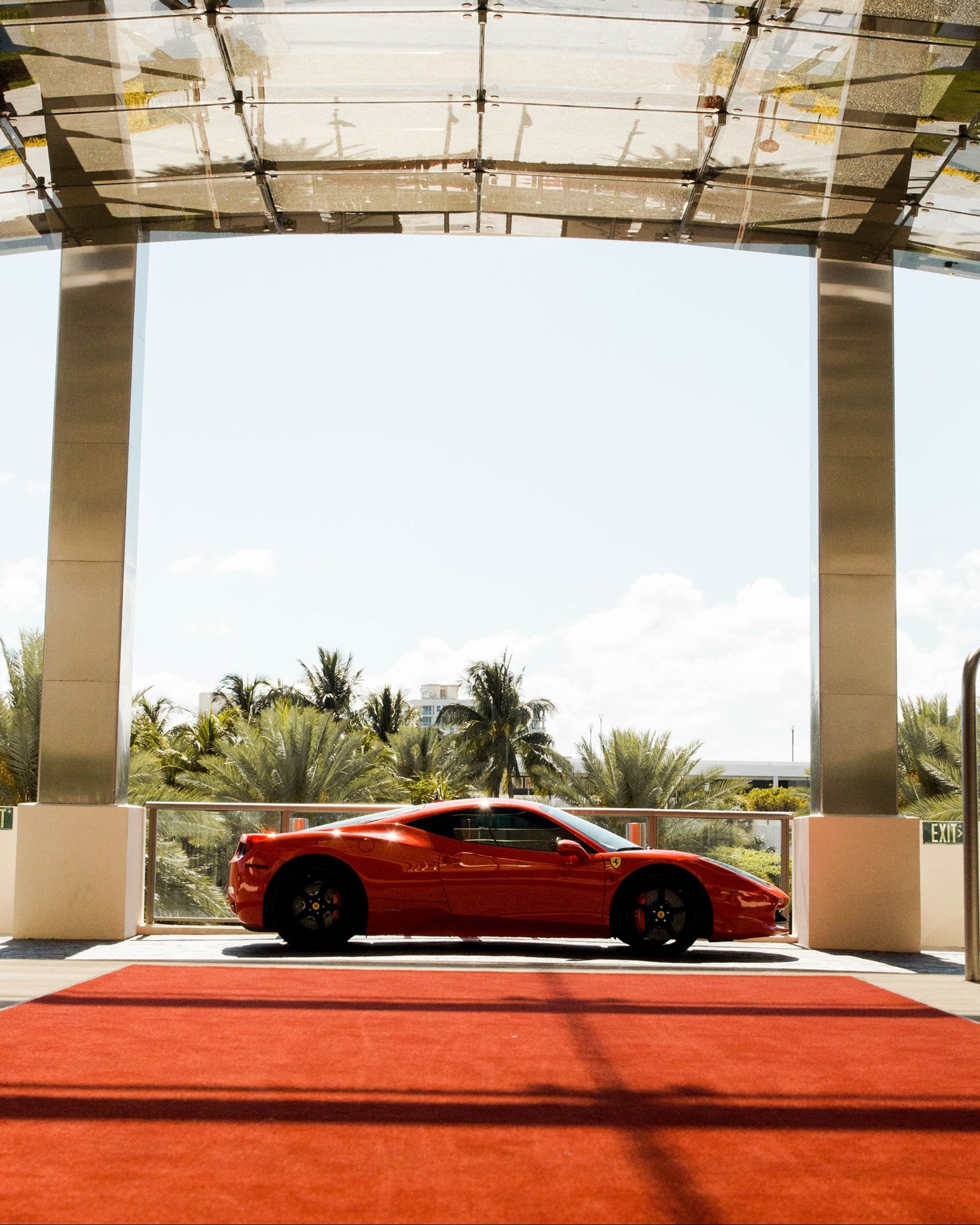 The St. Regis Bal Harbour Resort – Miami Beach, FL, USA – Red Carpet Entrance