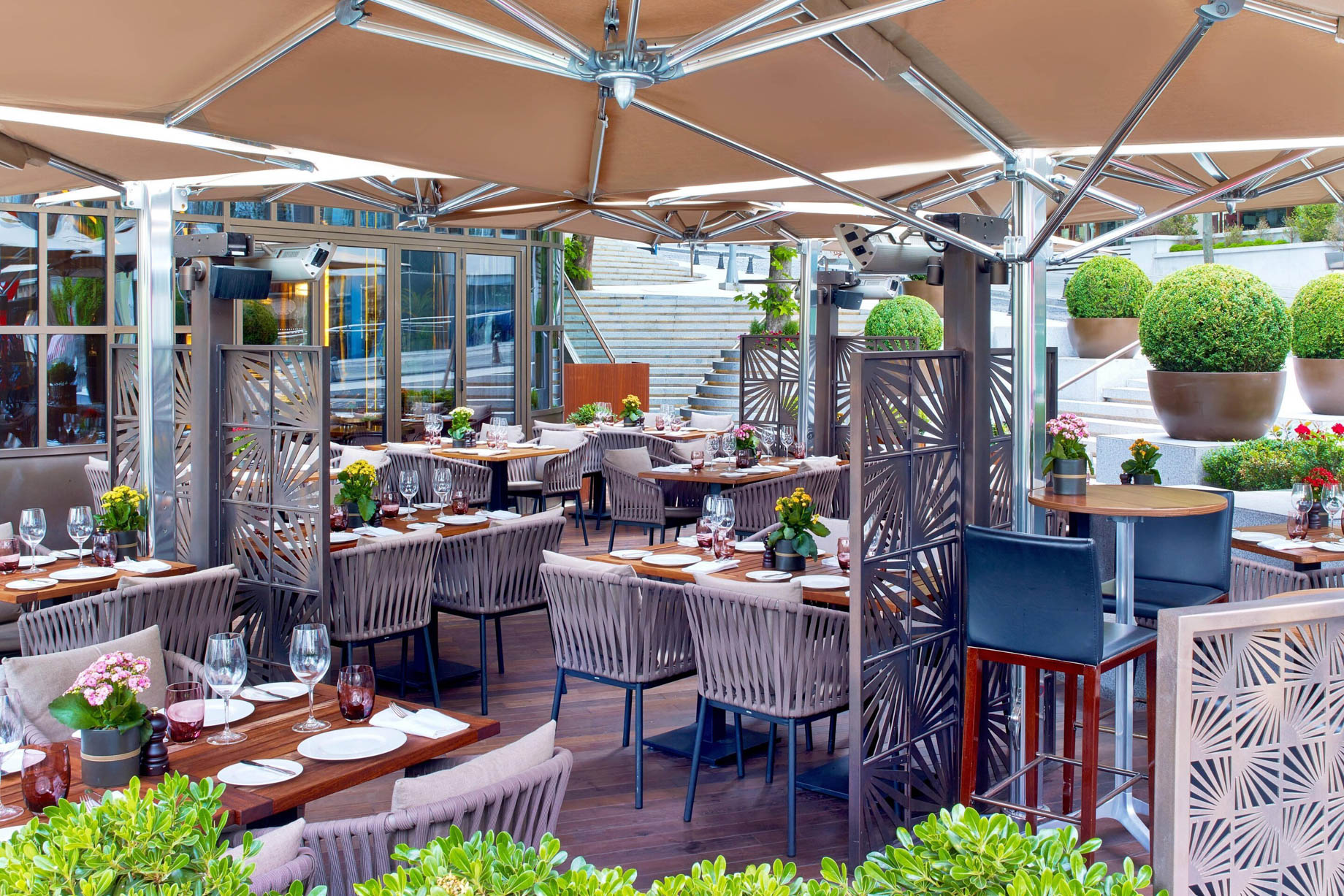 The St. Regis Istanbul Hotel – Istanbul, Turkey – St. Regis Brasserie Terrace