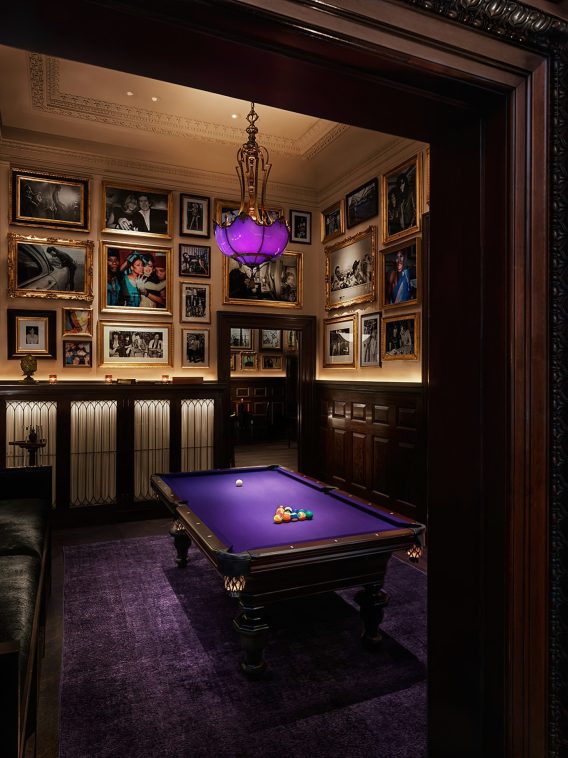 The New York EDITION Hotel - New York, NY, USA - The Clocktower Billiard Room