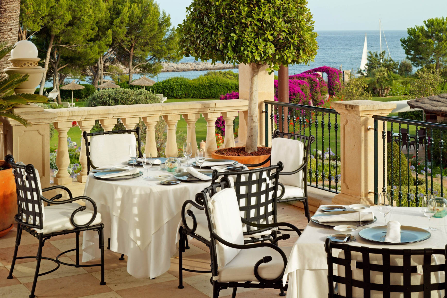 The St. Regis Mardavall Mallorca Resort – Palma de Mallorca, Spain – Restaurant Es Fum Terrace