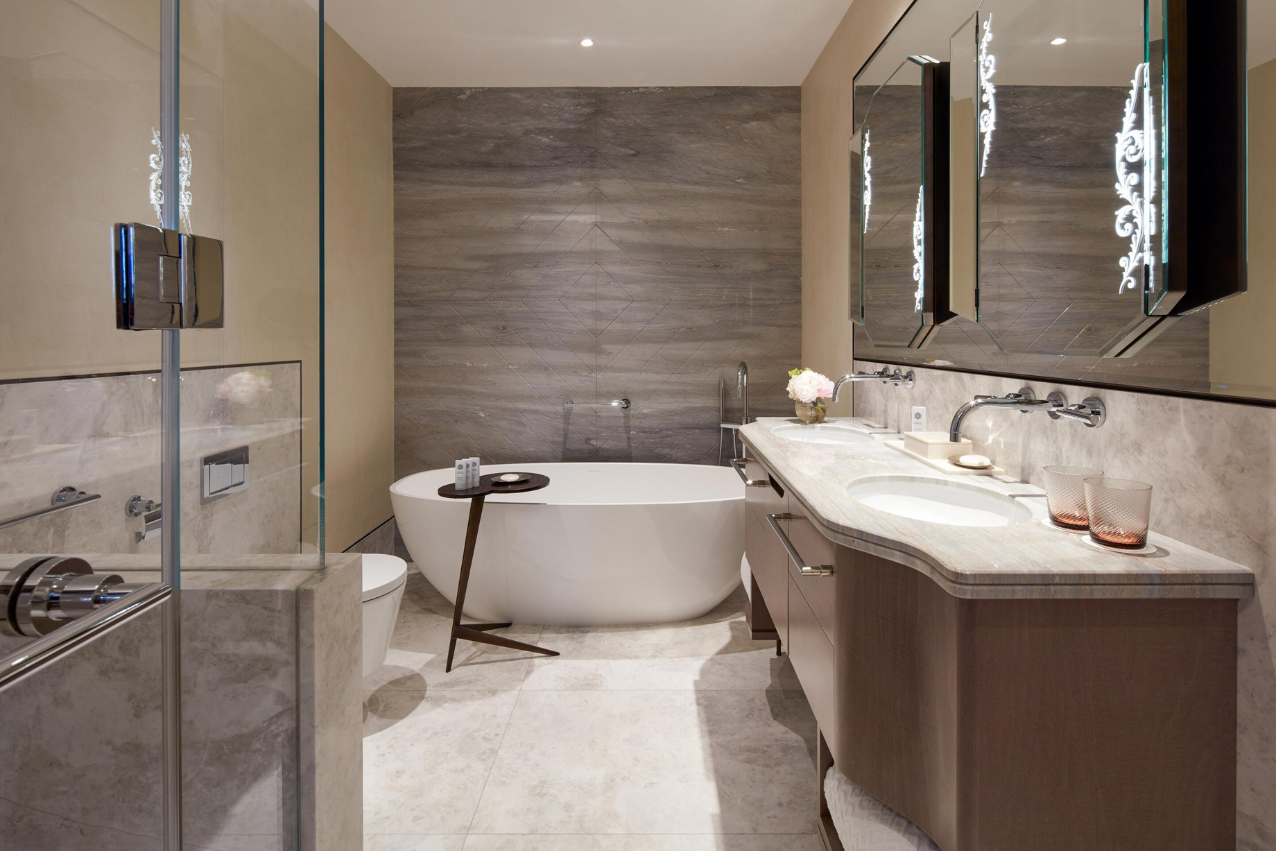 The St. Regis Venice Hotel – Venice, Italy – Guest Bathroom Tub