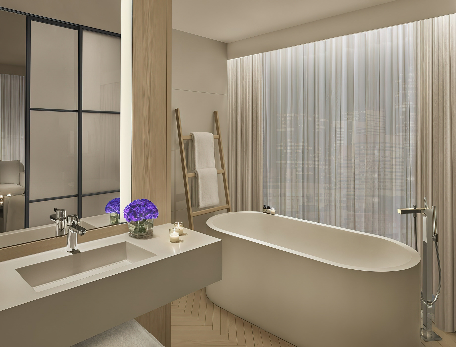 The Times Square EDITION Hotel – New York, NY, USA – Loft Suite Bathroom
