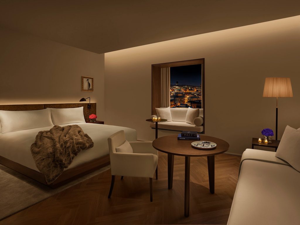 The Barcelona EDITION Hotel - Barcelona, Spain - Guest Suite Night View