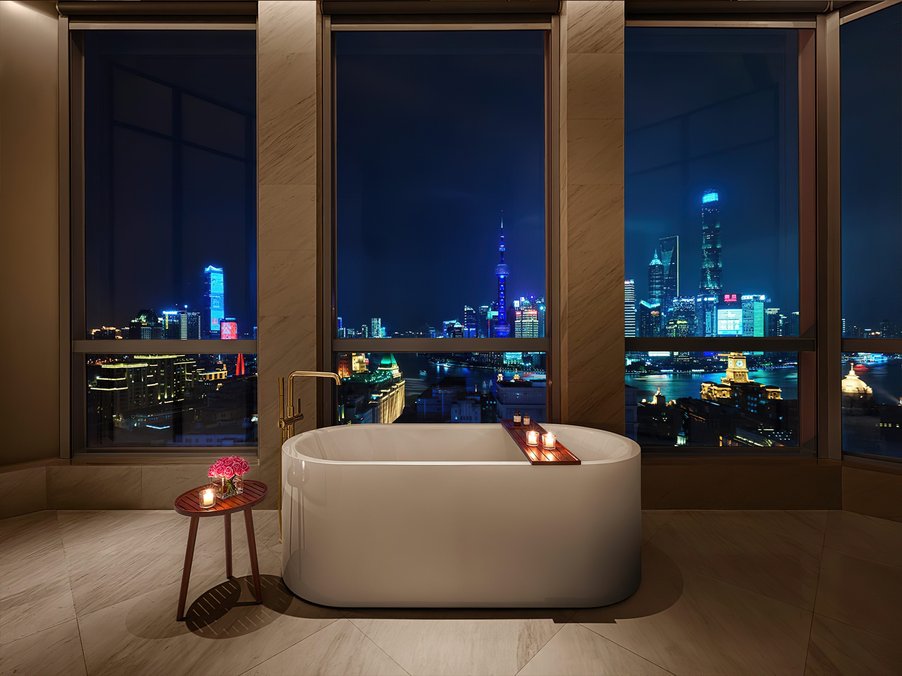 The Shanghai EDITION Hotel – Shanghai, China – Penthouse Suite Bathtub