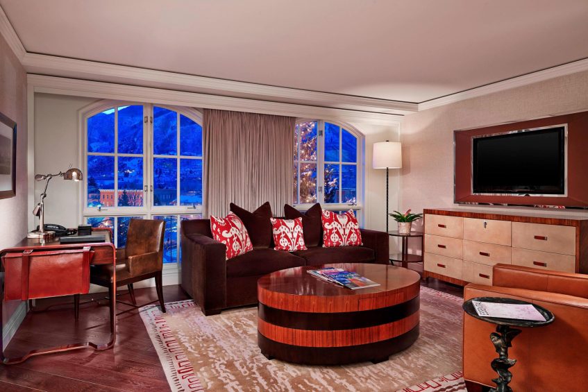 The St. Regis Aspen Resort - Aspen, CO, USA - Junior Suite Living Room