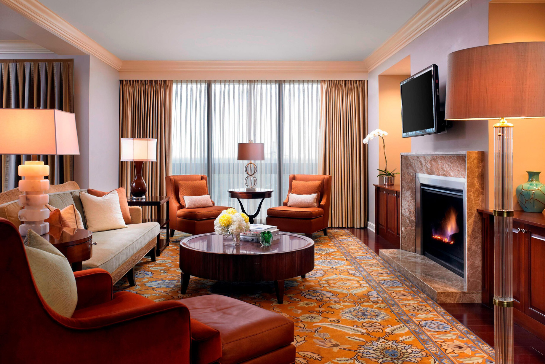 The St. Regis Houston Hotel – Houston, TX, USA – Presidential Suite Living Area