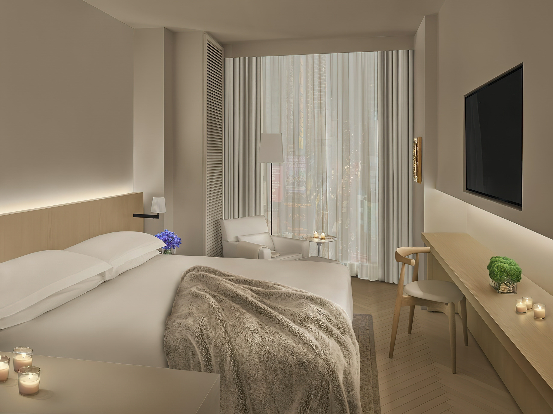 The Times Square EDITION Hotel – New York, NY, USA – Superior King Bedroom