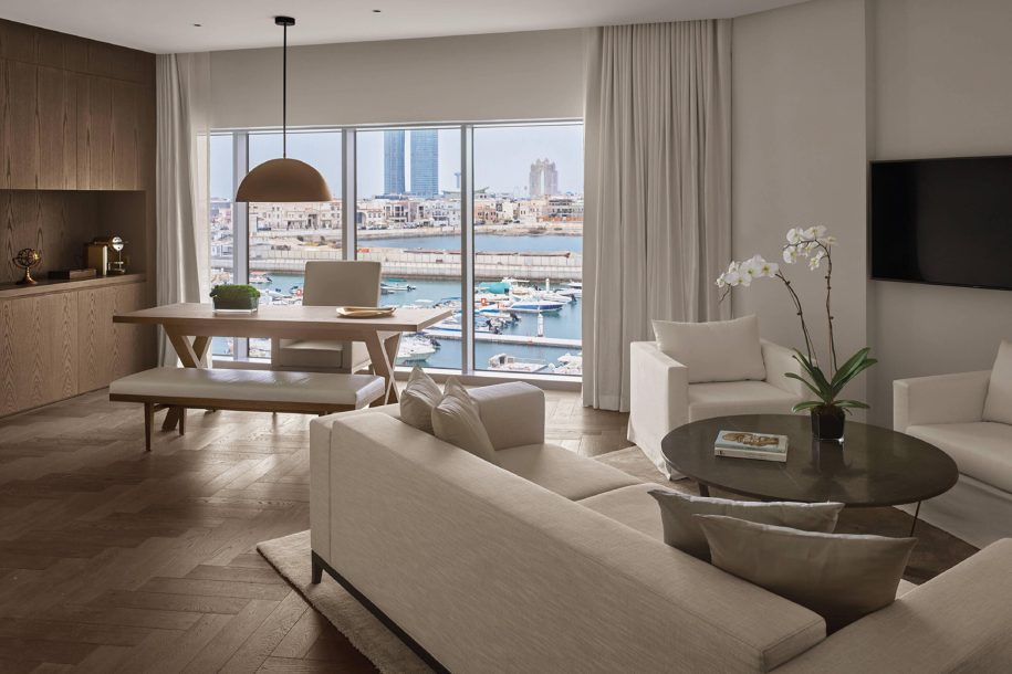The Abu Dhabi EDITION Hotel - Abu Dhabi, UAE - Premier Suite Living Room View