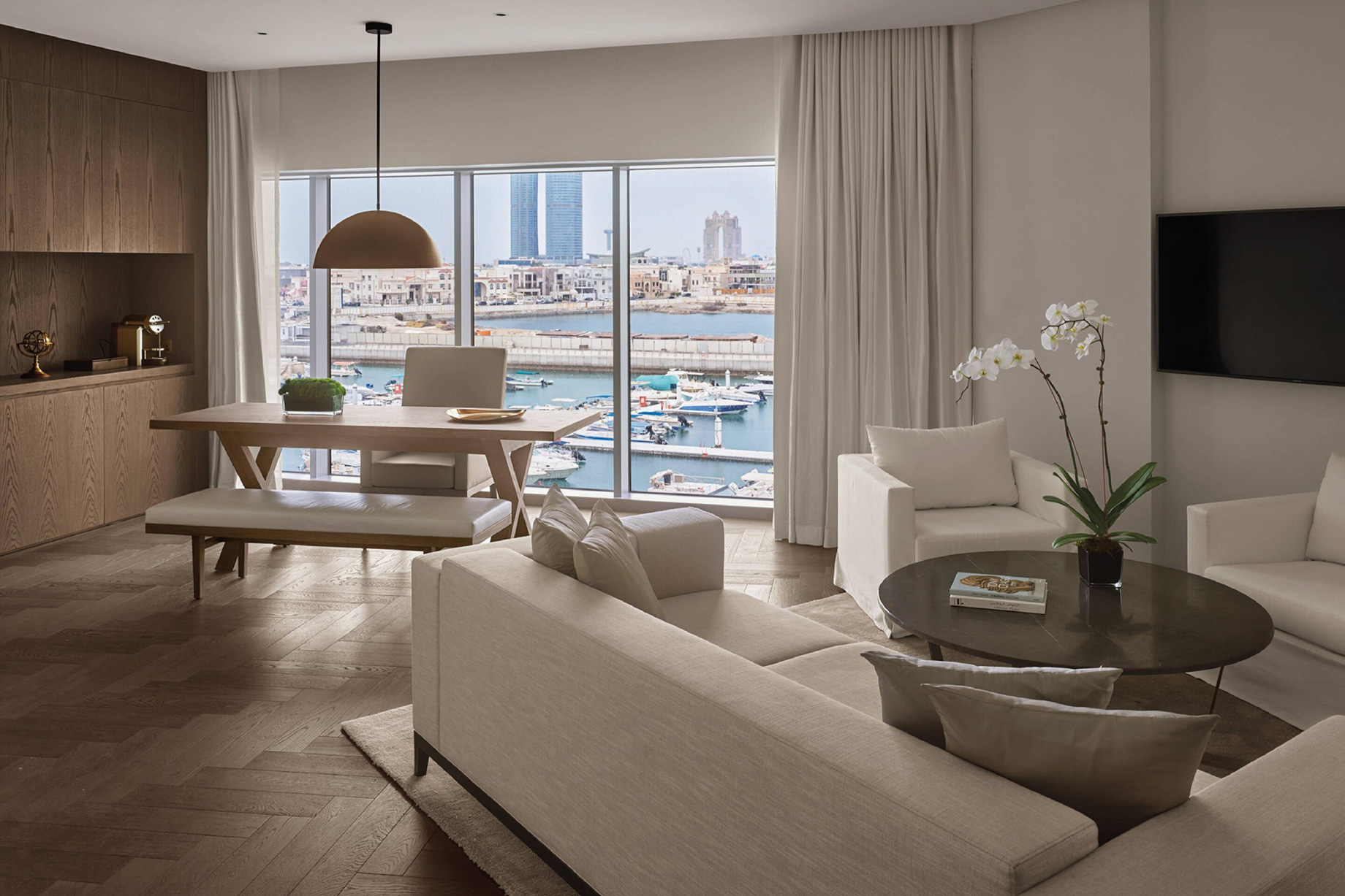 The Abu Dhabi EDITION Hotel – Abu Dhabi, UAE – Premier Suite Living Room View