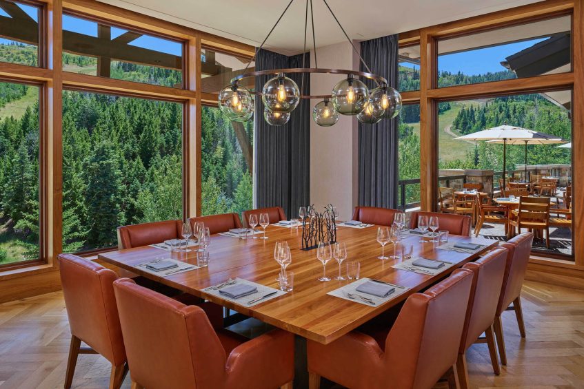 The St. Regis Deer Valley Resort - Park City, UT, USA - RIME Chef's Table and Private Dining Room
