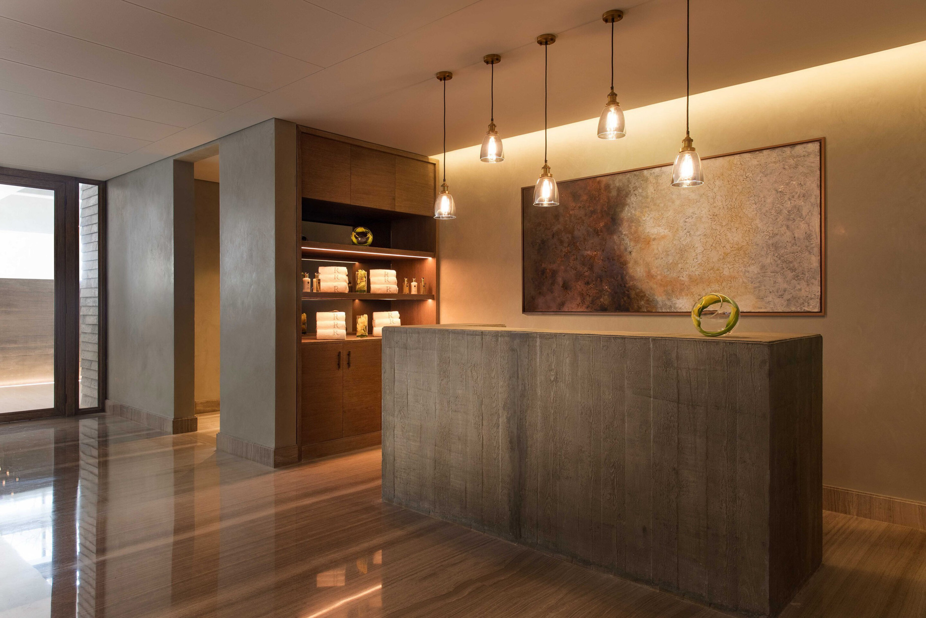 The St. Regis Downtown Dubai Hotel – Dubai, UAE – Fitness Center Reception