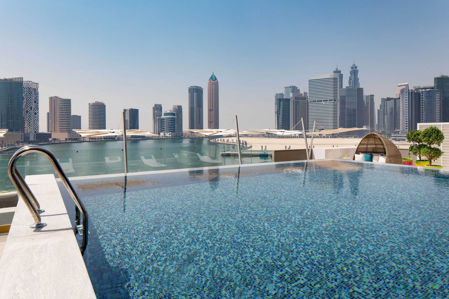 The St. Regis Downtown Dubai Hotel - Dubai, UAE - Hotel Outdoor Pool View