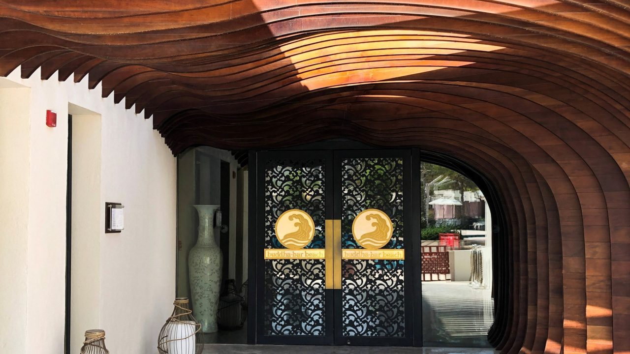 The St. Regis Saadiyat Island Resort - Abu Dhabi, UAE - Buddha Bar Beach Front Entrance