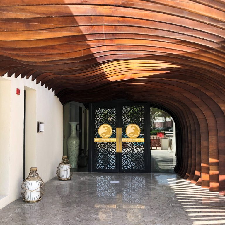 The St. Regis Saadiyat Island Resort – Abu Dhabi, UAE – Buddha Bar Beach Front Entrance