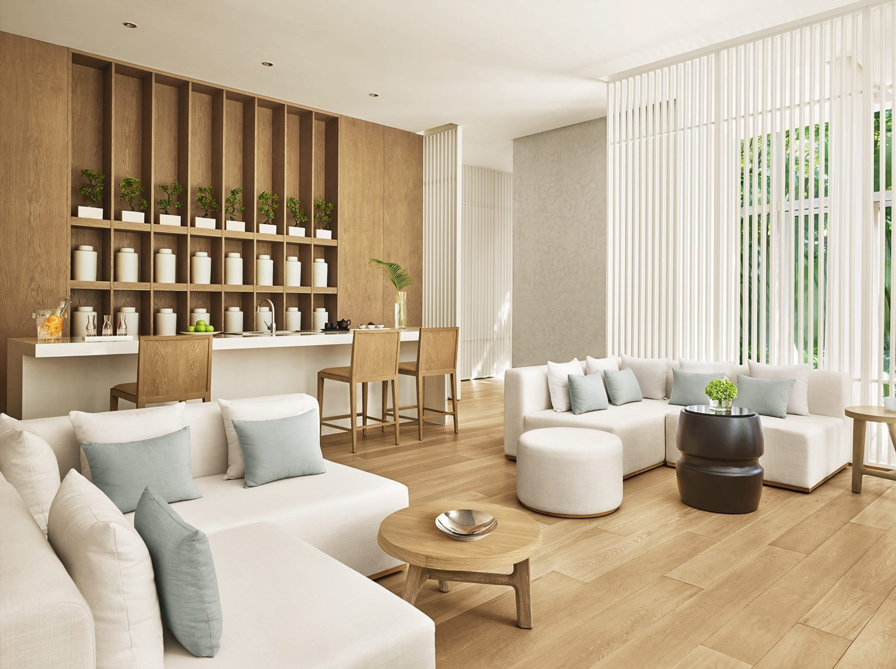 The Sanya EDITION Hotel – Sanya, Hainan, China – Spa Tea Lounge