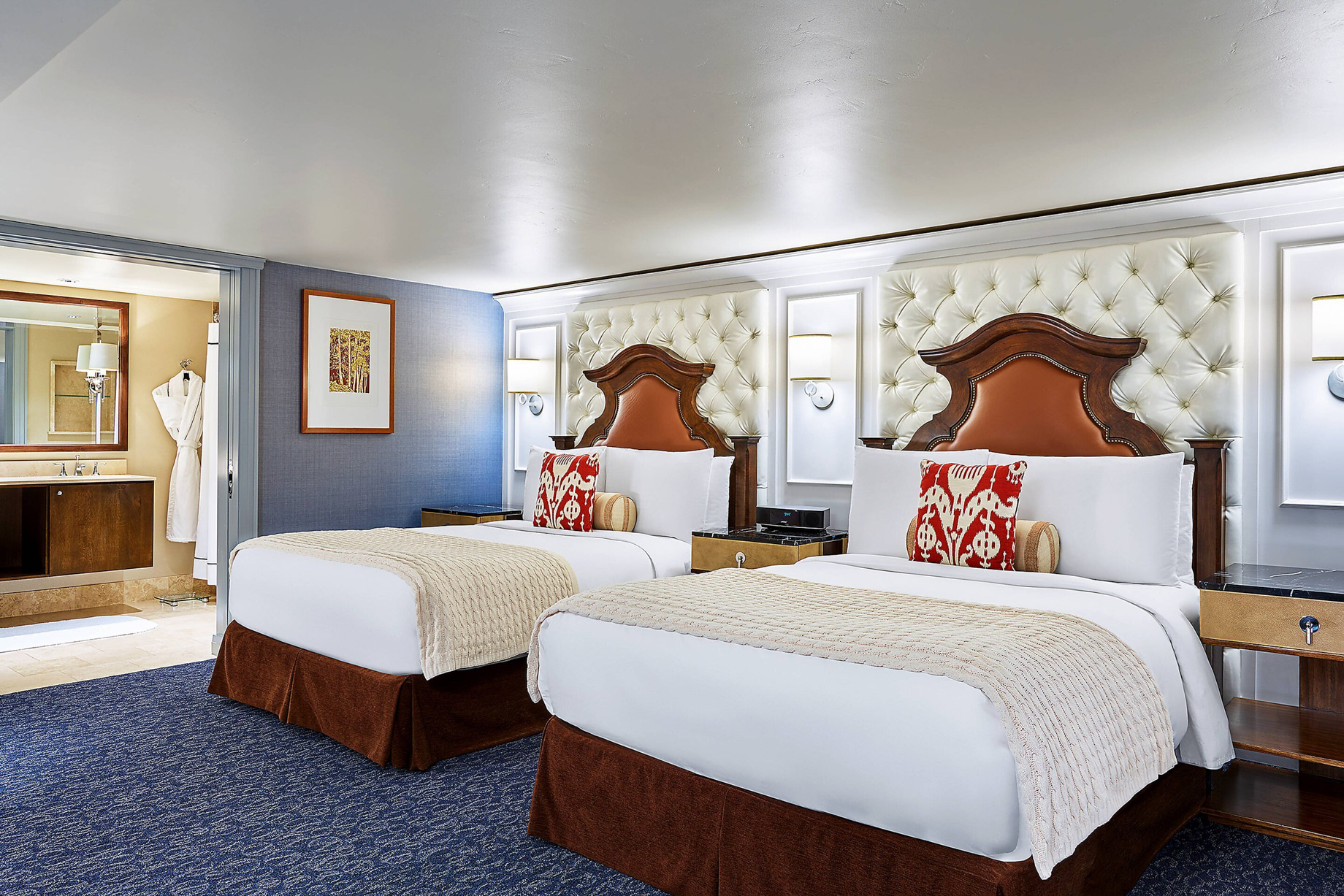 The St. Regis Aspen Resort – Aspen, CO, USA – Loft Suite Bedroom