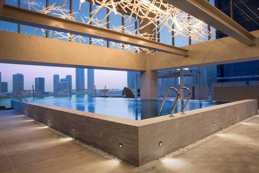 The St. Regis Downtown Dubai Hotel - Dubai, UAE - Indoor Pool