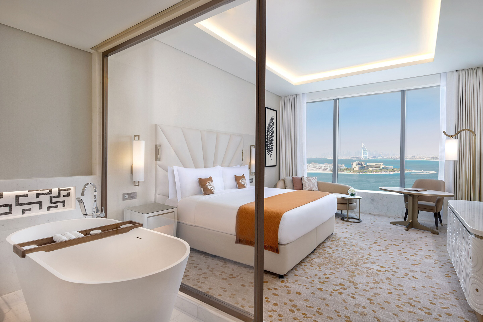 The St. Regis Dubai The Palm Jumeirah Hotel – Dubai, UAE – Guest Room View