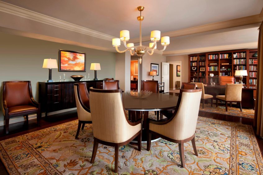 The St. Regis Houston Hotel - Houston, TX, USA - Presidential Suite Dining Area