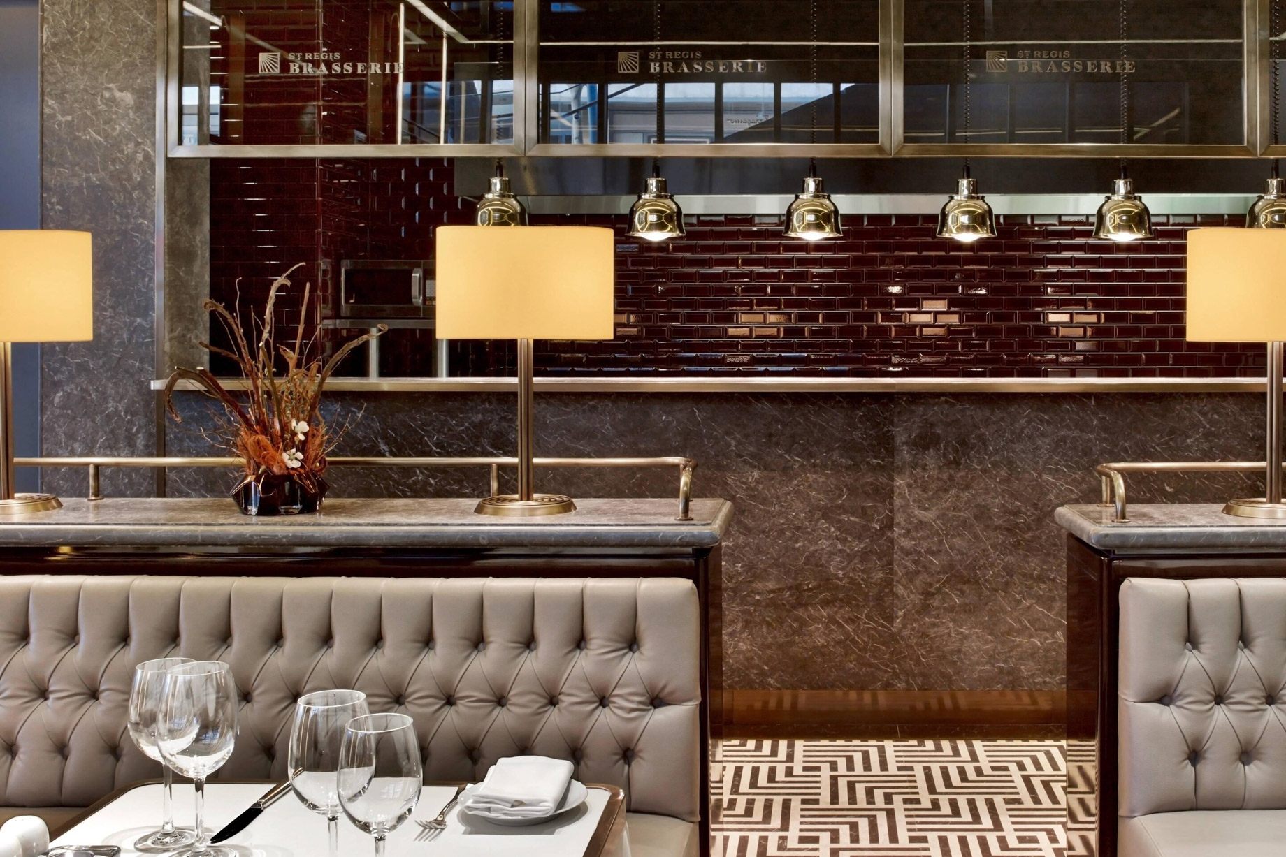 The St. Regis Istanbul Hotel – Istanbul, Turkey – St. Regis Brasserie Decor