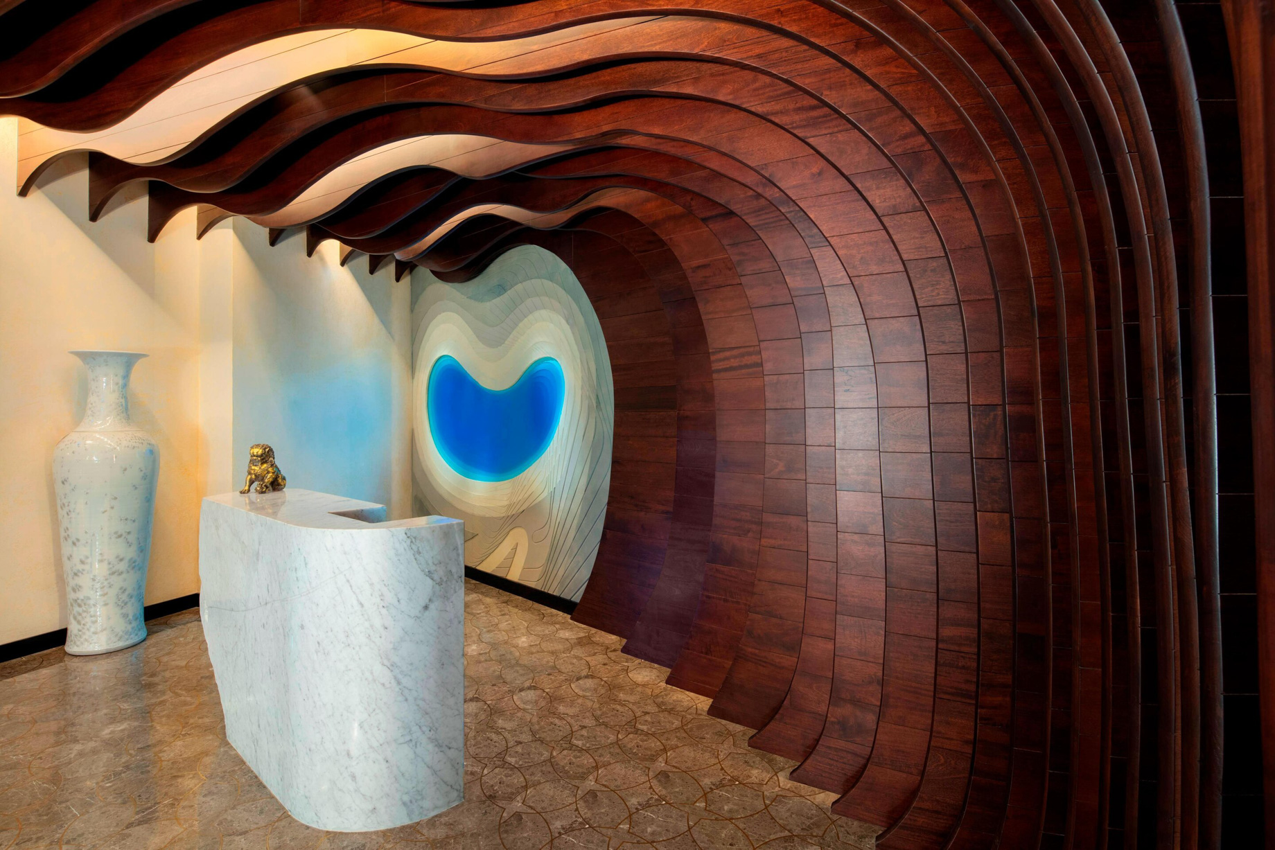 The St. Regis Saadiyat Island Resort – Abu Dhabi, UAE – Buddha Bar Beach Reception