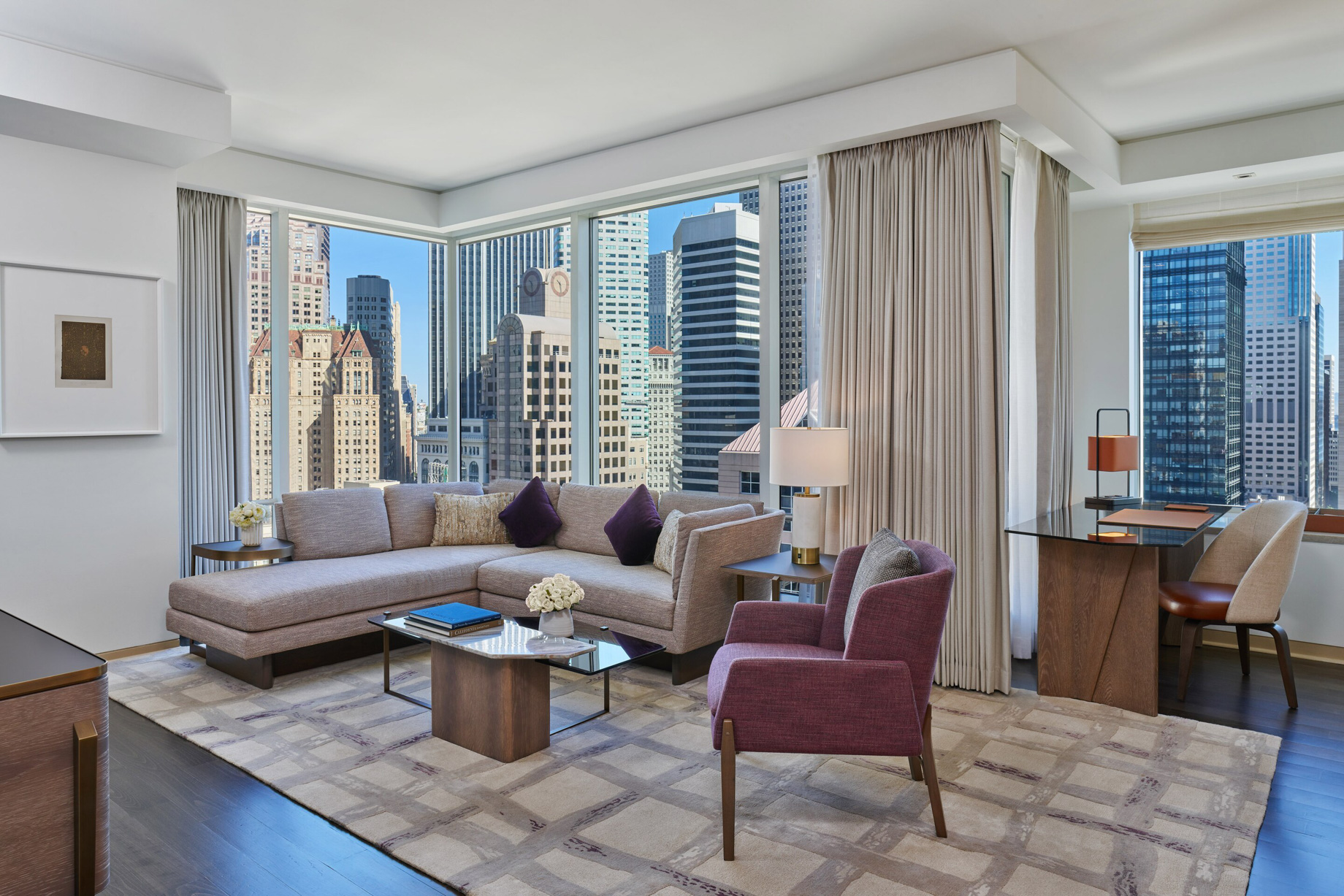 The St. Regis San Francisco Hotel – San Francisco, CA, USA – Astor Suite Living Room