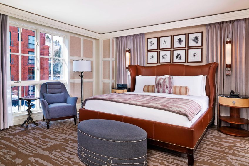 The St. Regis Aspen Resort - Aspen, CO, USA - One Bedroom Suite Bedroom