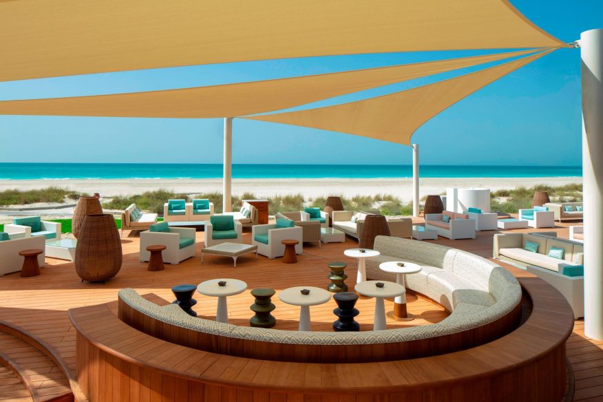 The St. Regis Saadiyat Island Resort - Abu Dhabi, UAE - Buddha Bar Beach Lower Deck Seating