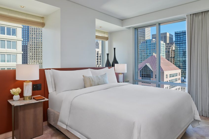 The St. Regis San Francisco Hotel - San Francisco, CA, USA - Astor Suite Bed