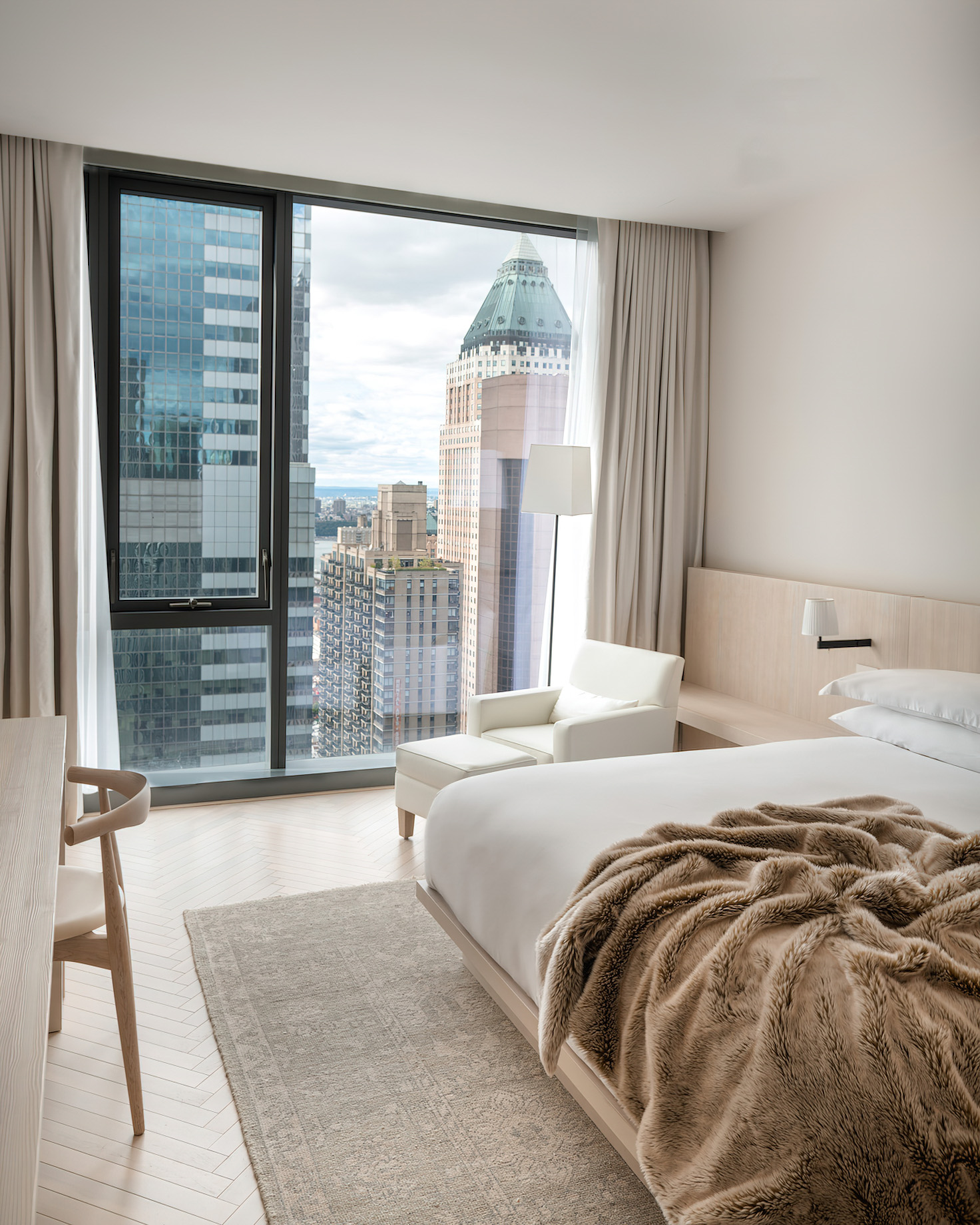 The Times Square EDITION Hotel - New York, NY, USA - Guest Room Interior View