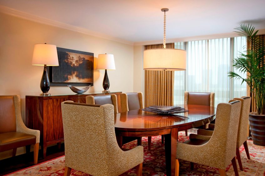 The St. Regis Houston Hotel - Houston, TX, USA - Royal Suite Dining Area