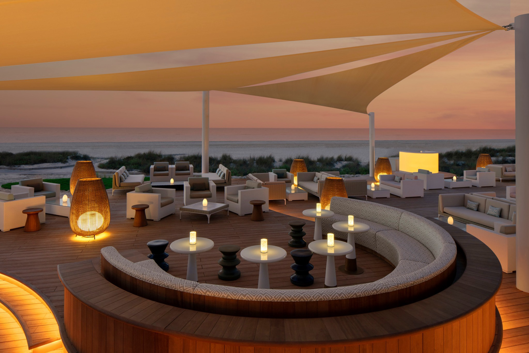 The St. Regis Saadiyat Island Resort – Abu Dhabi, UAE – Buddha Bar Beach Sunset