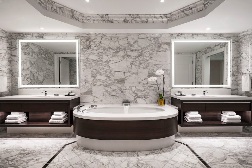 The St. Regis Atlanta Hotel - Atlanta, GA, USA - Empire Suite Bathroom