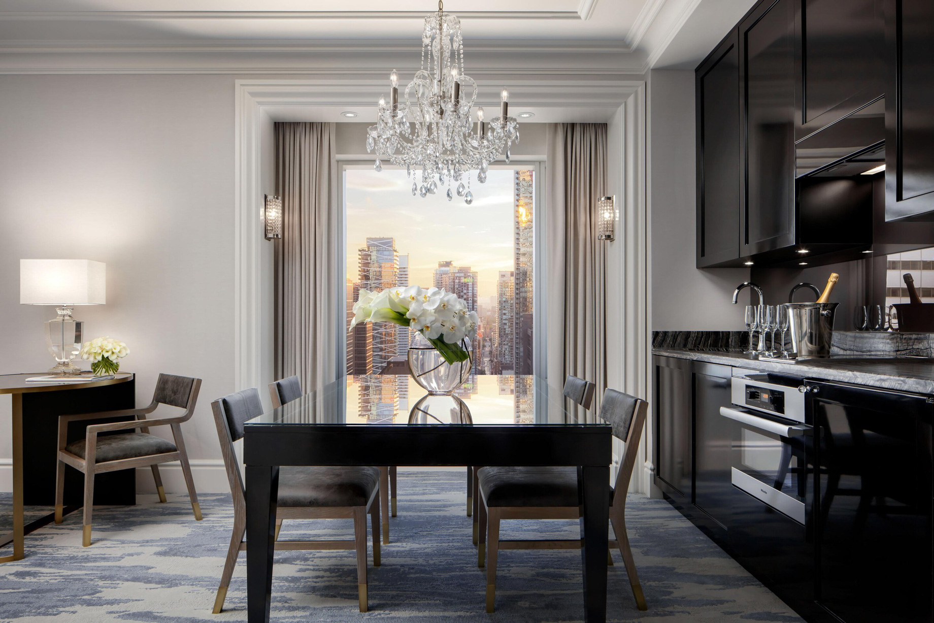 The St. Regis Toronto Hotel - Toronto, Ontario, Canada - Two Bedroom Deluxe Suite Dining Area