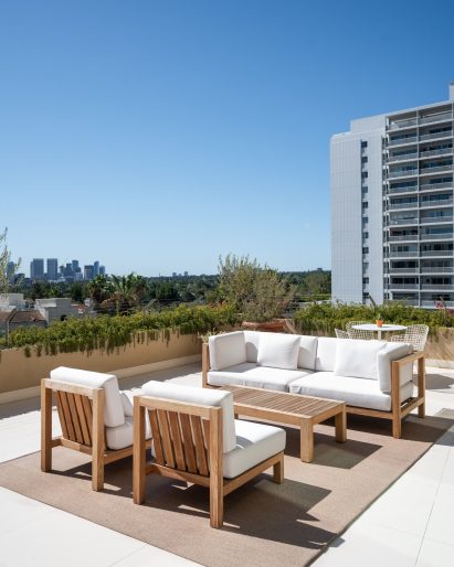 The West Hollywood EDITION Hotel - West Hollywood, CA, USA - Private Terrace Seating