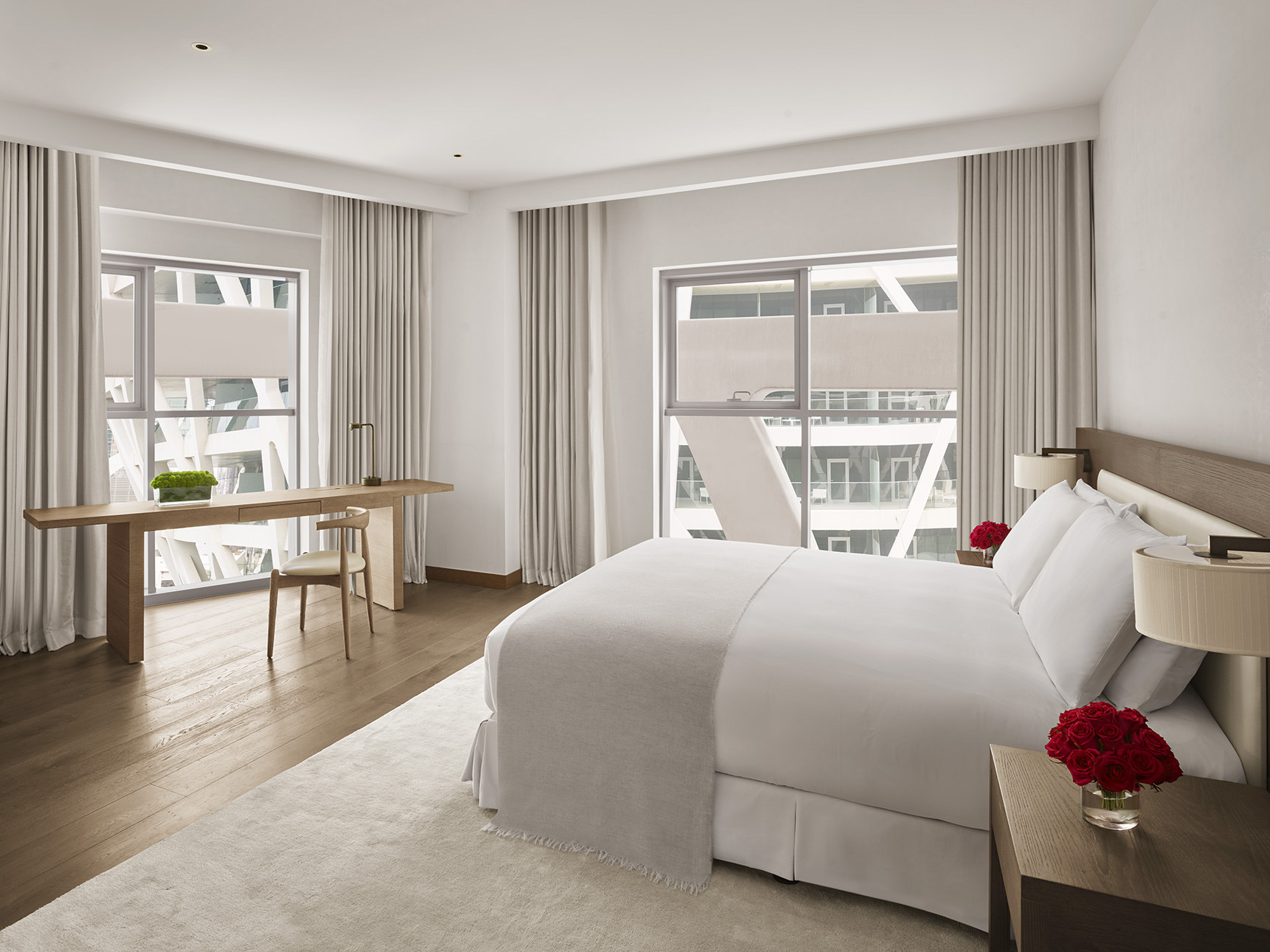 The Abu Dhabi EDITION Hotel – Abu Dhabi, UAE – Guest Bedroom Interior