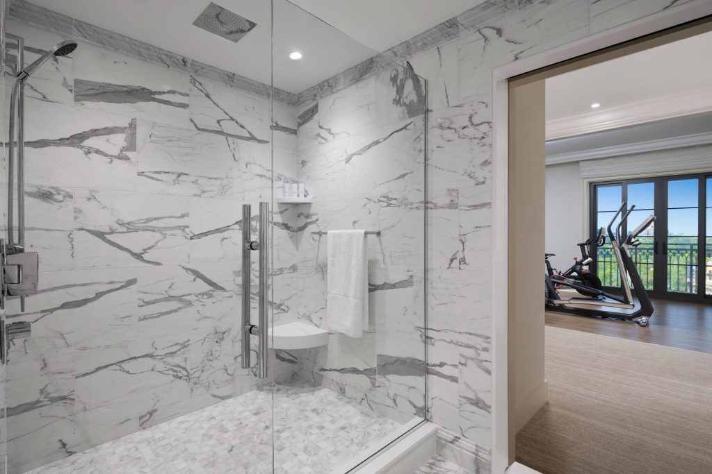The St. Regis Atlanta Hotel - Atlanta, GA, USA - Empire Suite Bathroom Shower