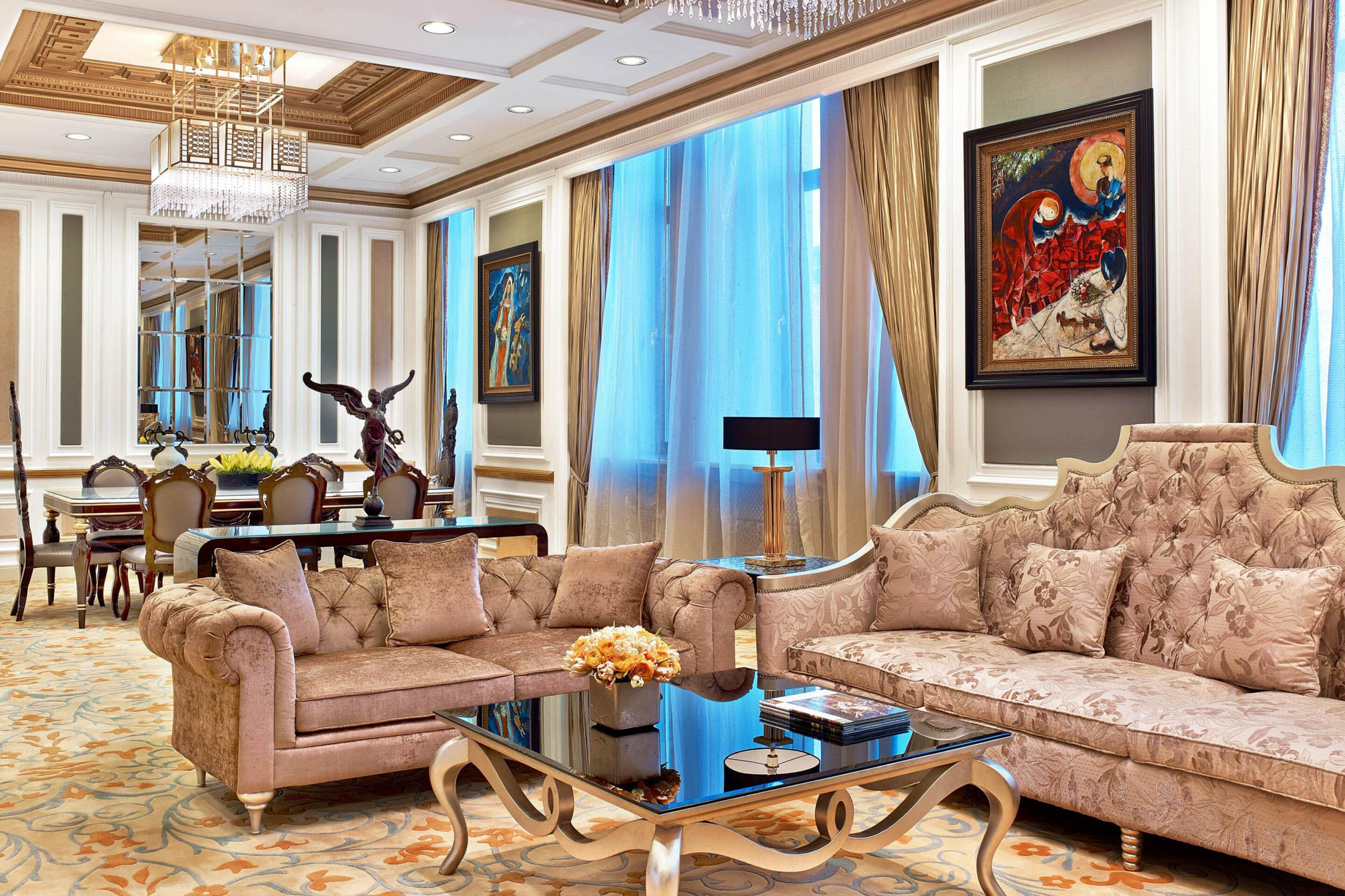 The St. Regis Moscow Nikolskaya Hotel - Moscow, Russia - Presidential Suite Living Room