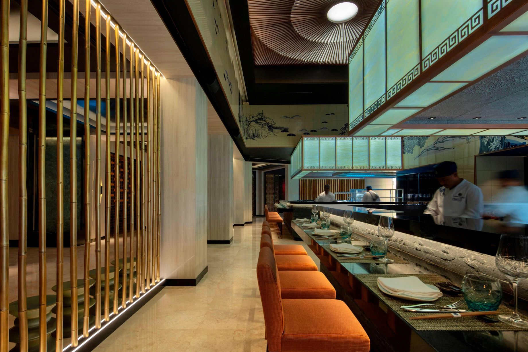 The St. Regis Saadiyat Island Resort – Abu Dhabi, UAE – Buddha Bar Beach Restaurant Sushi and Robata Grill