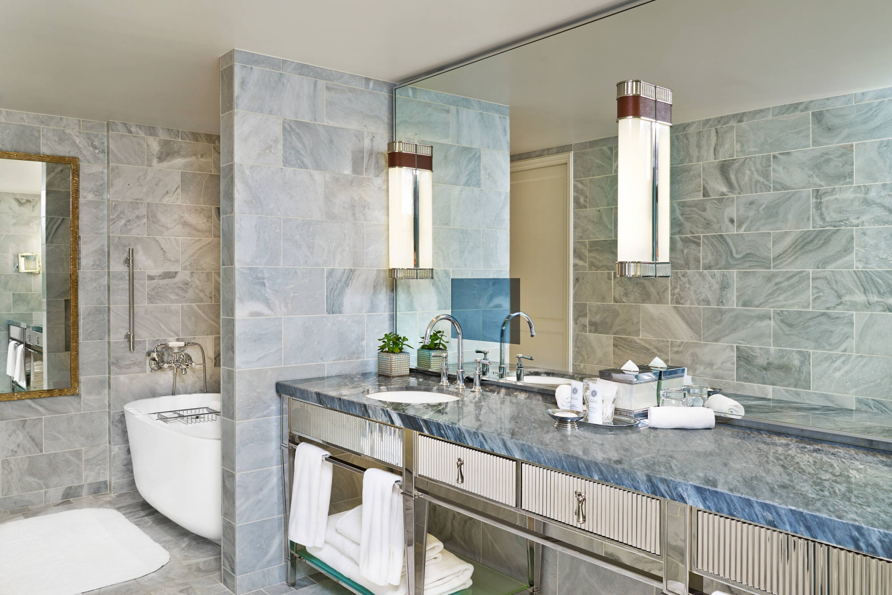 The St. Regis Aspen Resort – Aspen, CO, USA – Aspen Mountain Suite Master Bathroom