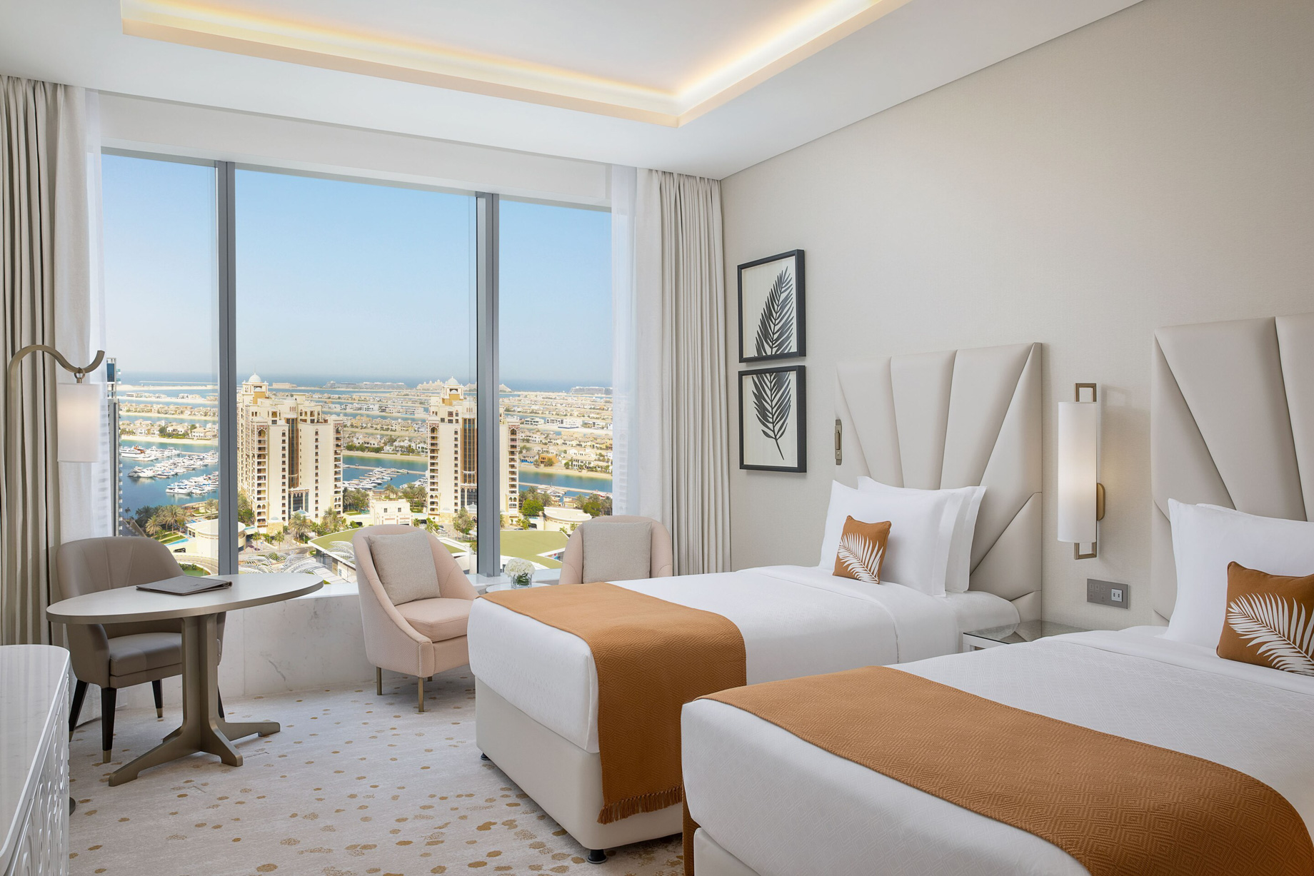 The St. Regis Dubai The Palm Jumeirah Hotel – Dubai, UAE – Deluxe Guest Room Twin