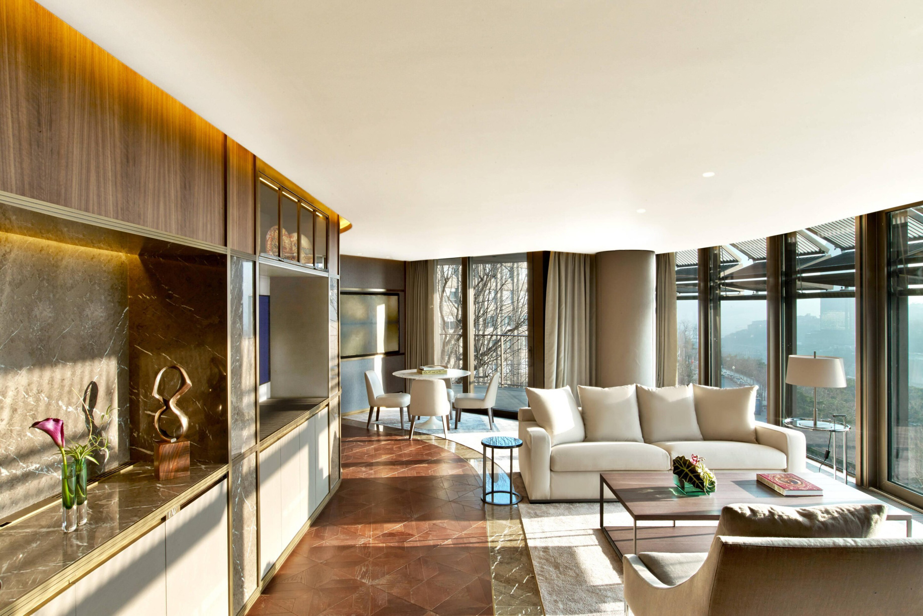 The St. Regis Istanbul Hotel – Istanbul, Turkey – Cosmopolitan Suite Living Area