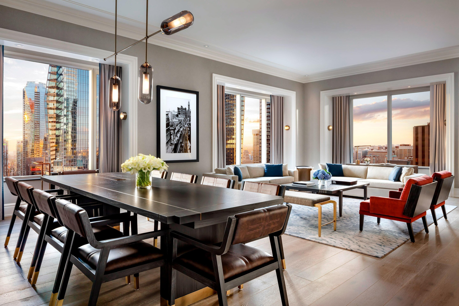 The St. Regis Toronto Hotel – Toronto, Ontario, Canada – John Jacob Astor Suite Living Room Area