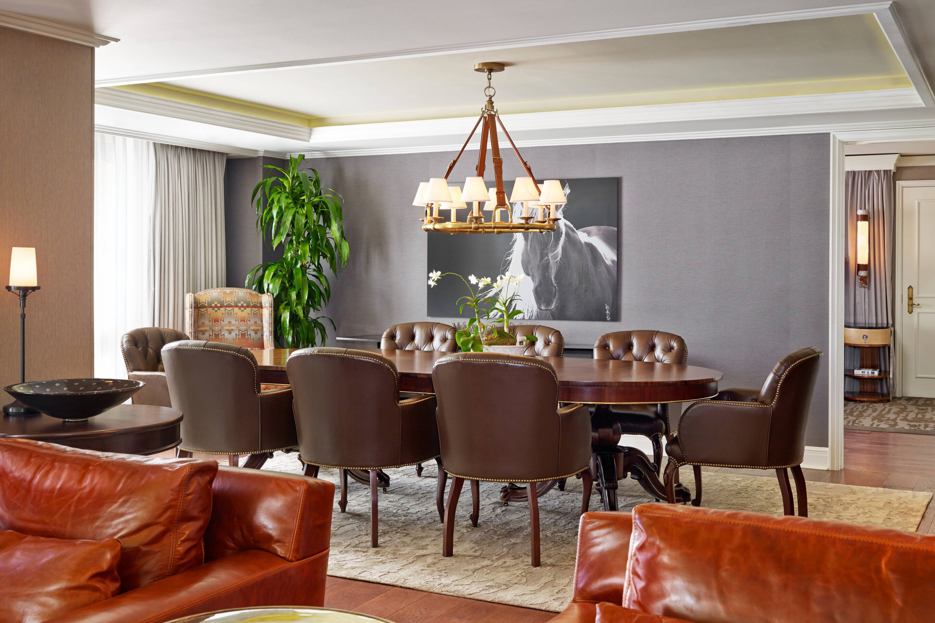 The St. Regis Aspen Resort – Aspen, CO, USA – Silver Queen Suite Dining Room