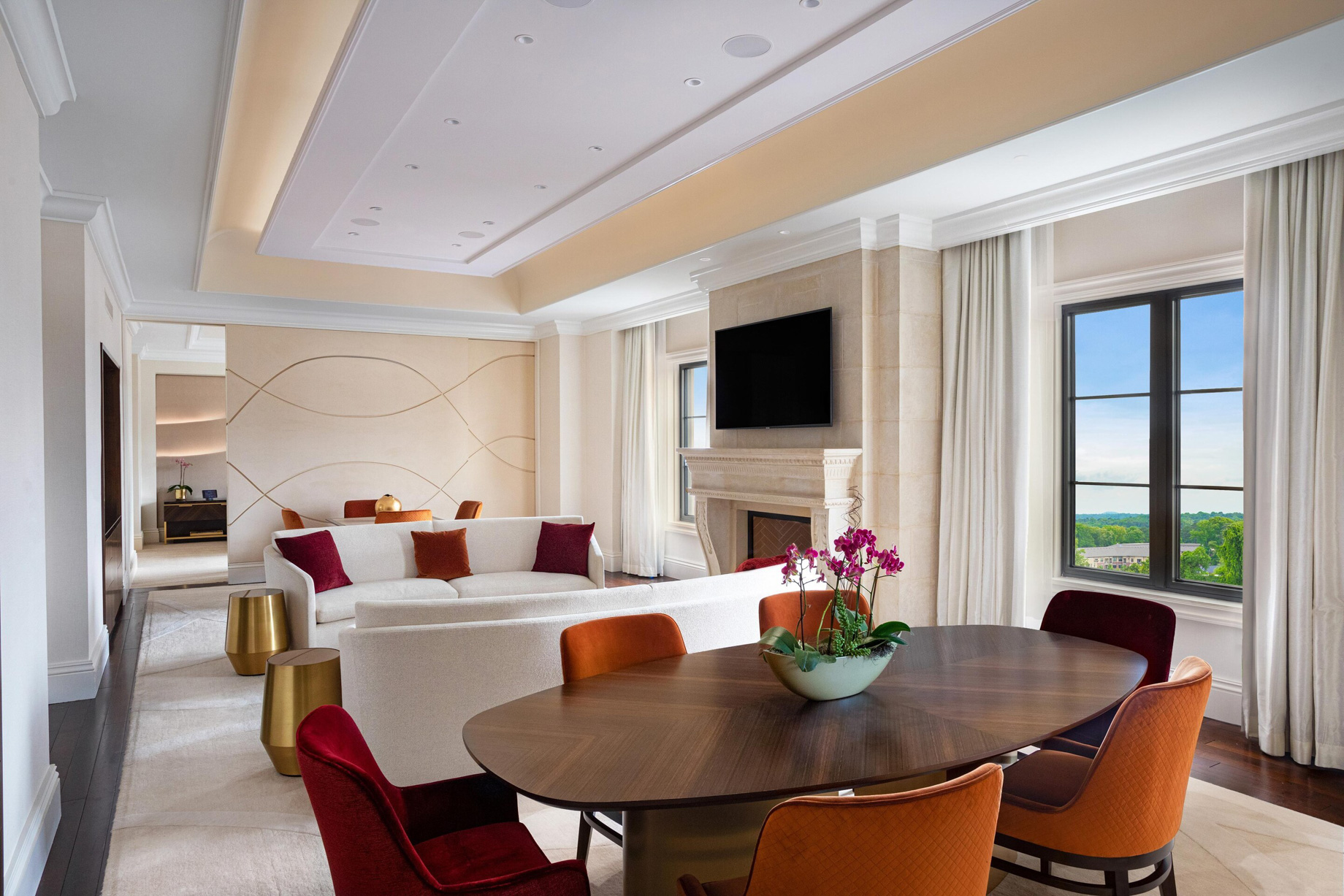 The St. Regis Atlanta Hotel – Atlanta, GA, USA – Empire Suite Dining Room