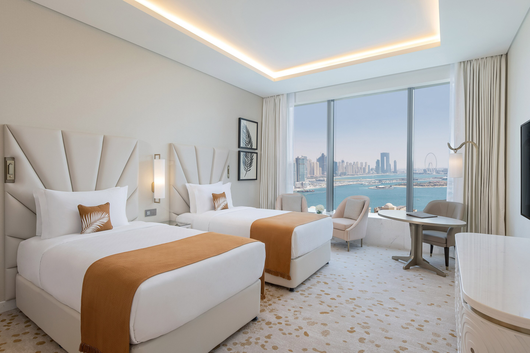 The St. Regis Dubai The Palm Jumeirah Hotel – Dubai, UAE – Grande Deluxe Guest Room Twin